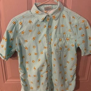 Pikachu button shirt